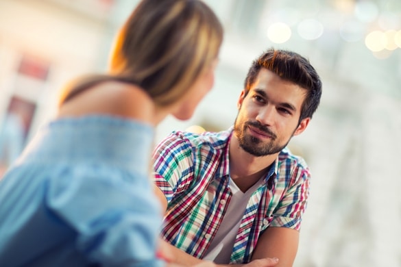 Young couple sitting in a cafe - How Do You Keep a Gemini Man Once You Get Him